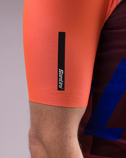 Santini 3S Mixed Logo SS веломайка 3S94075CKARMALOGO флуоресцентно-оранжевый