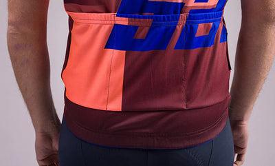 Santini 3S Mixed Logo SS Cycling Jersey 3S94075CKARMALOGO Fluo Orange