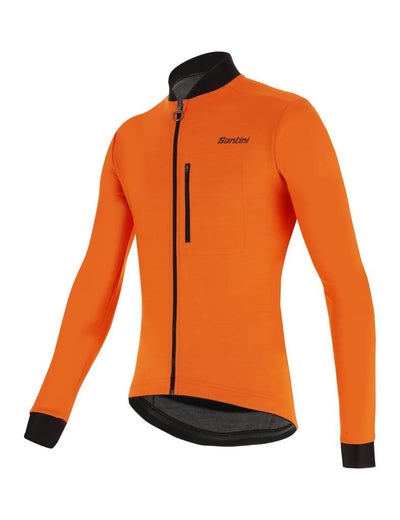Santini ADAPT High Breathability Thermal Wool Detailed Cycling Jacket 1W51075ADAPT 
