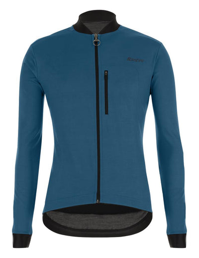 Santini ADAPT High Breathability Thermal Wool Detailed Cycling Jacket 1W51075ADAPT 