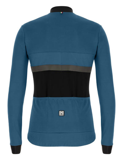 Santini ADAPT High Breathability Thermal Wool Detailed Cycling Jacket 1W51075ADAPT 