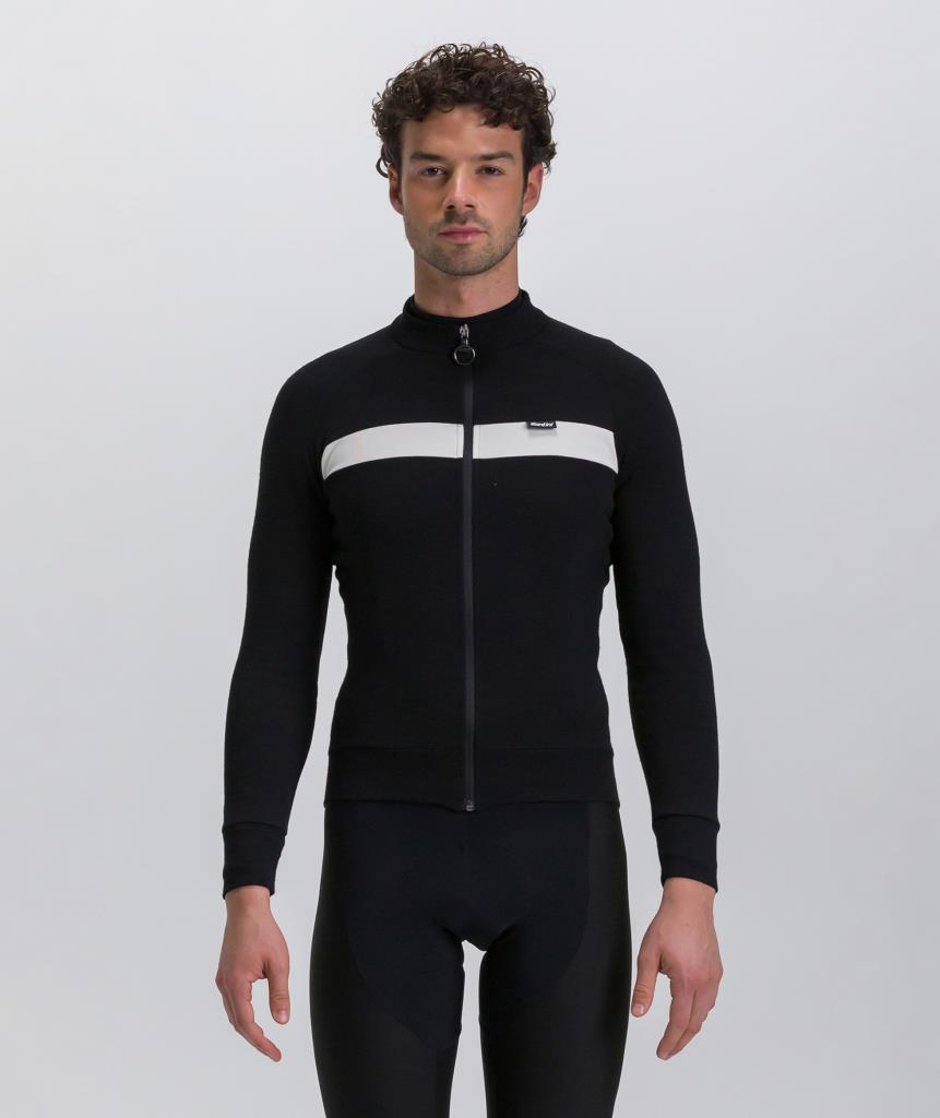 Santini ADAPT WOOL Multi Season Wool Men's Cycling Jersey SP216075ADAPTWOOL