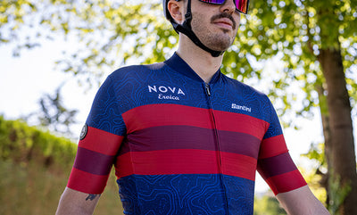 Santini Arte Nova Eroica Men's Cycling Jersey ER94075CARTE