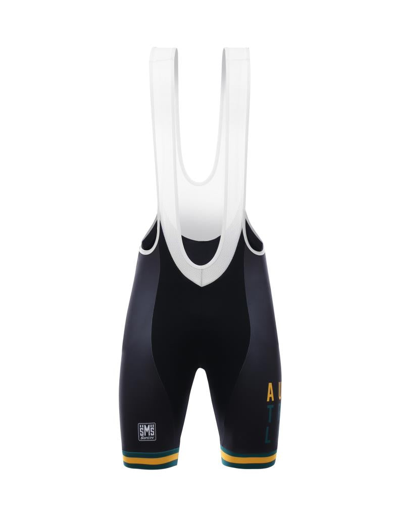 Santini Australia National Team Official Erkek Askılı Bisiklet Taytı RE1075MAX7AS