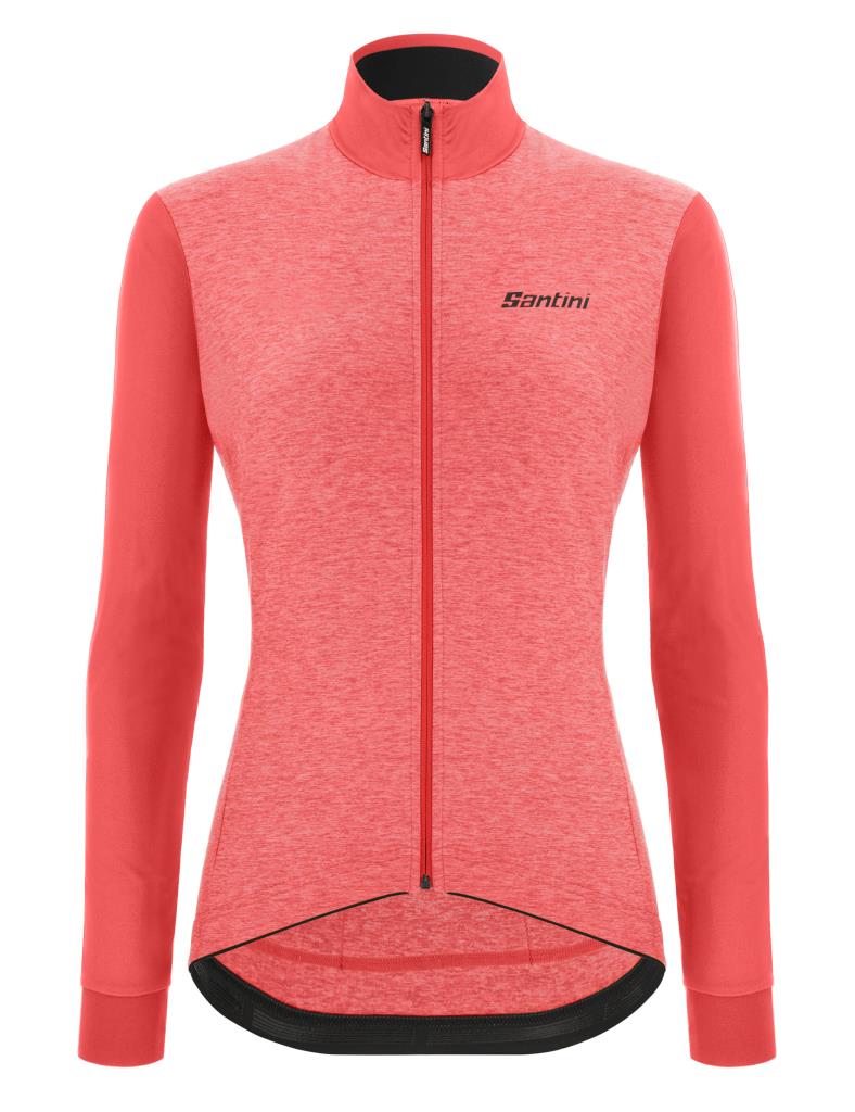 Santini Colore Puro Kışlık Termal Kadın Bisiklet Forması 2W216175RCOLORPUR0