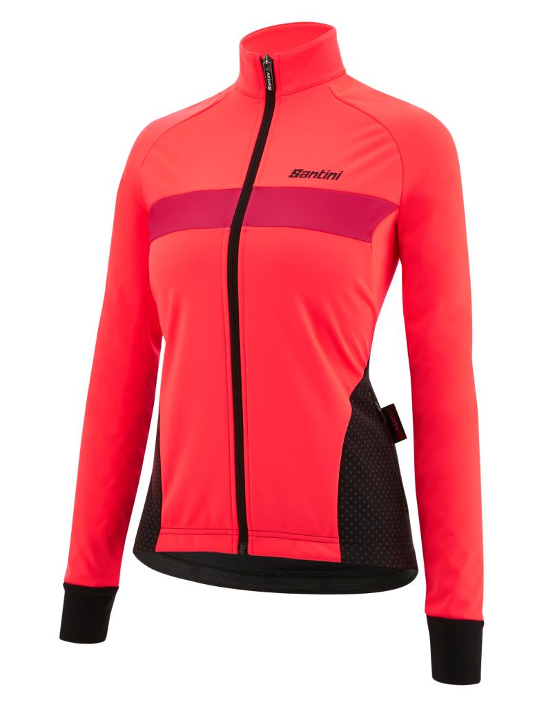 Santini CORAL BENGAL Kadın Kışlık Bisiklet Ceketi 3W51775CORALBENG
