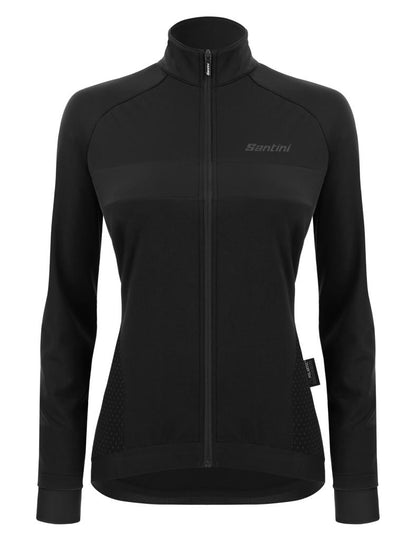 Santini CORAL BENGAL Polartec Kadın Kışlık Bisiklet Ceketi 2W51775CORALBENG