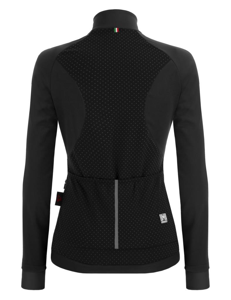 Santini CORAL BENGAL Polartec Kadın Kışlık Bisiklet Ceketi 2W51775CORALBENG