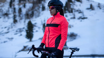 Santini CORAL BENGAL Polartec Women's Winter Cycling Jacket 2W51775CORALBENG