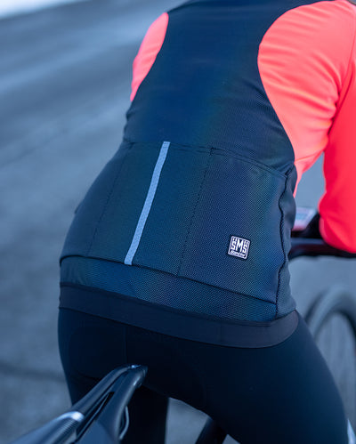 Santini CORAL BENGAL Polartec Women's Winter Cycling Jacket 2W51775CORALBENG