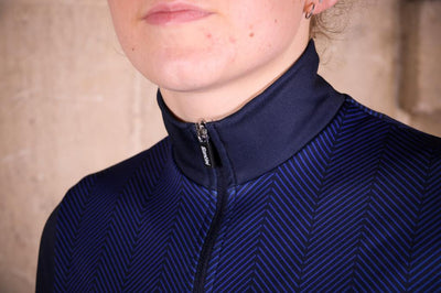 Santini Coral Raggio Women's Winter Cycling Jersey 1W216175CORALRAGG