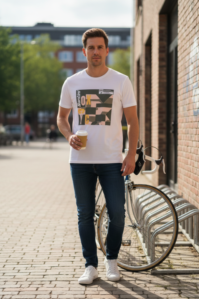 Santini Cyclo-Cross World Championships Special Edition T-Shirt EM499PESCX22 