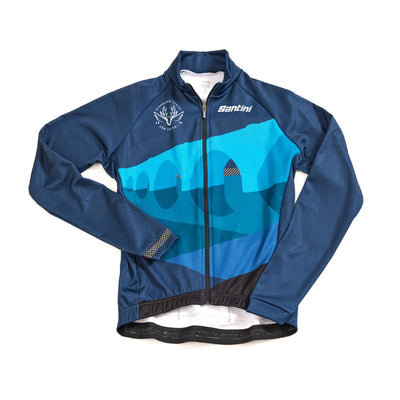 Santini Deep Winter Termal Erkek Kışlık Bisiklet Forması Richmond Cycles 9C216075DEEP