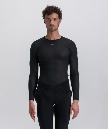 Santini DRY Baselayer Long Sleeve Baselayer Men's PrimaLoft Fabric BM005GLLDRY