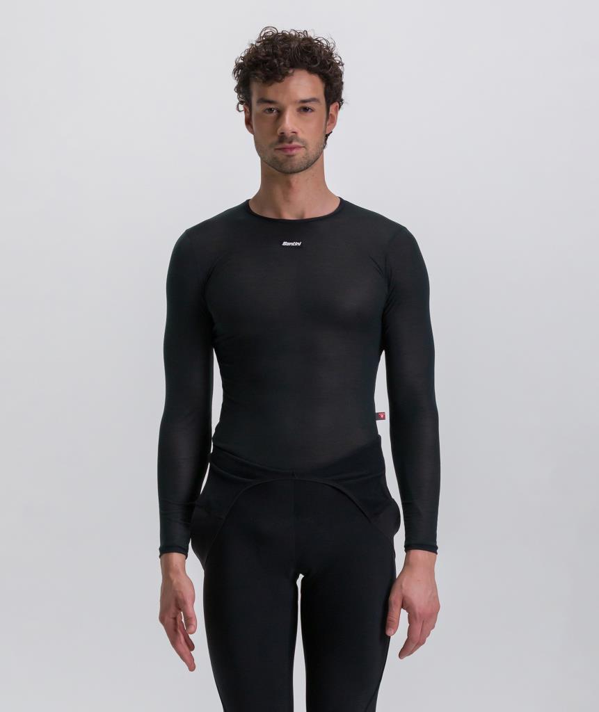 Santini DRY Baselayer Long Sleeve Baselayer Men's PrimaLoft Fabric BM005GLLDRY