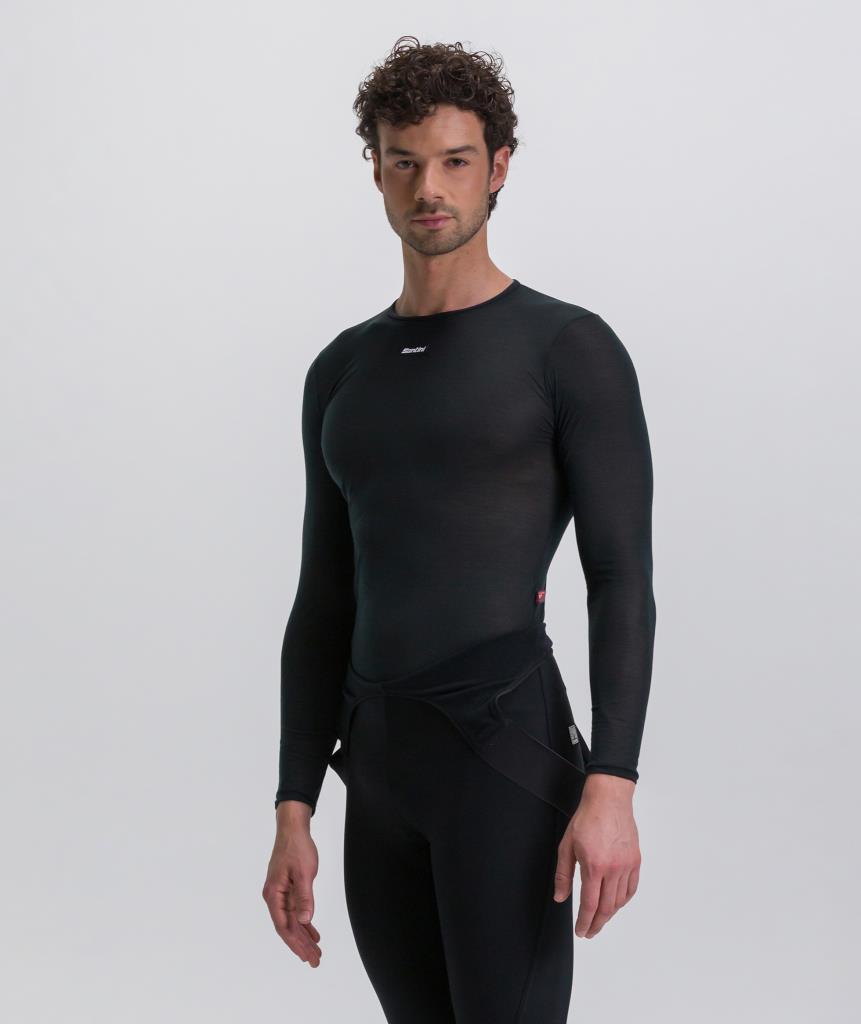 Santini DRY Baselayer Long Sleeve Baselayer Men's PrimaLoft Fabric BM005GLLDRY