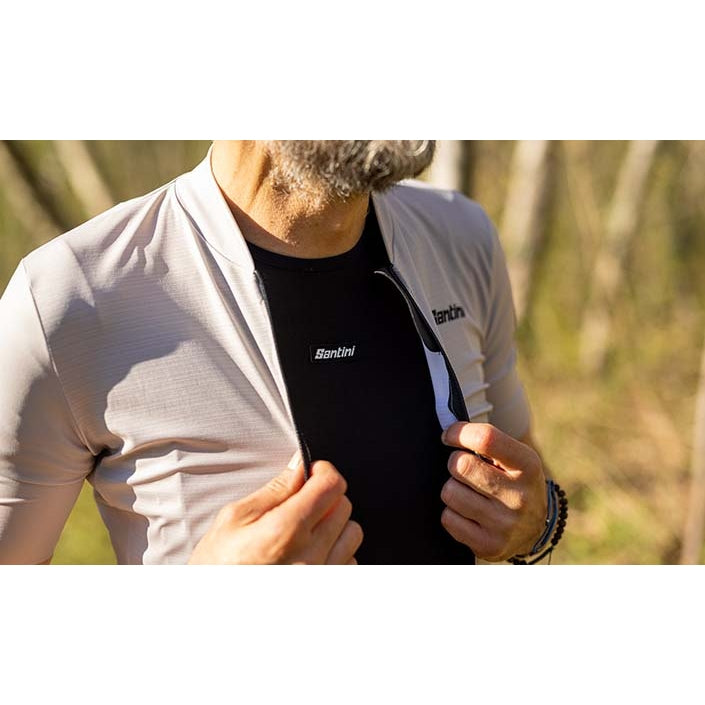 Santini DRY Baselayer Long Sleeve Baselayer Men's PrimaLoft Fabric BM005GLLDRY