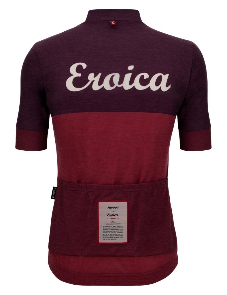 Santini Eroica Luce Wool Men's Cycling Jersey ER94075CLUCEWOOL