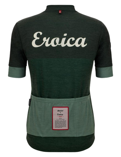 Santini Eroica Luce Wool Men's Cycling Jersey ER94075CLUCEWOOL