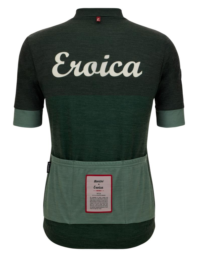 Santini Eroica Luce Wool Men's Cycling Jersey ER94075CLUCEWOOL
