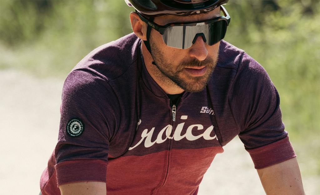 Santini Eroica Luce Wool Men's Cycling Jersey ER94075CLUCEWOOL