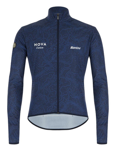 Santini EROICA NEBULA ARTE Men's Windbreaker Cycling Jacket ER33275NEBULARTE