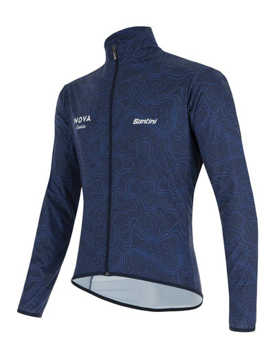 Santini EROICA NEBULA ARTE Men's Windbreaker Cycling Jacket ER33275NEBULARTE