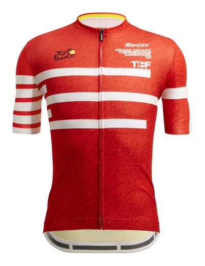 Santini Gran Depart Copenhagen Tour De France Special Edition Cycling Jersey RE94075CGDC2TDF