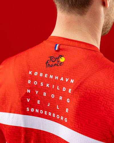 Santini Gran Depart Copenhagen Tour De France Special Edition Cycling Jersey RE94075CGDC2TDF
