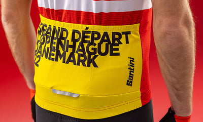 Santini Gran Depart Copenhagen Tour De France Special Edition Cycling Jersey RE94075CGDC2TDF