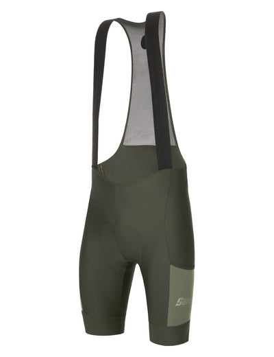 Мужские велолеггинсы Santini Gravel Cargo Bib Suspender 0M1075C3GRAVL