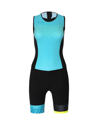 Santini GTR REDUX S9 Lady Body Triathlon Women's Sleeveless Trisuit S9771GTRREDUX