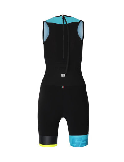 Santini GTR REDUX S9 Lady Body Triathlon Women's Sleeveless Trisuit S9771GTRREDUX
