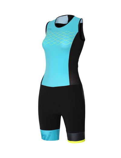 Santini GTR REDUX S9 Lady Body Triathlon Women's Sleeveless Trisuit S9771GTRREDUX