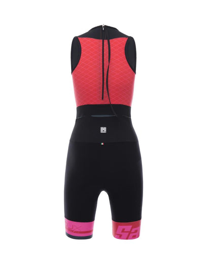 Santini GTR REDUX S9 Lady Body Triathlon Women's Sleeveless Trisuit S9771GTRREDUX