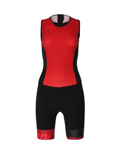 Santini GTR REDUX S9 Lady Body Triathlon Women's Sleeveless Trisuit S9771GTRREDUX
