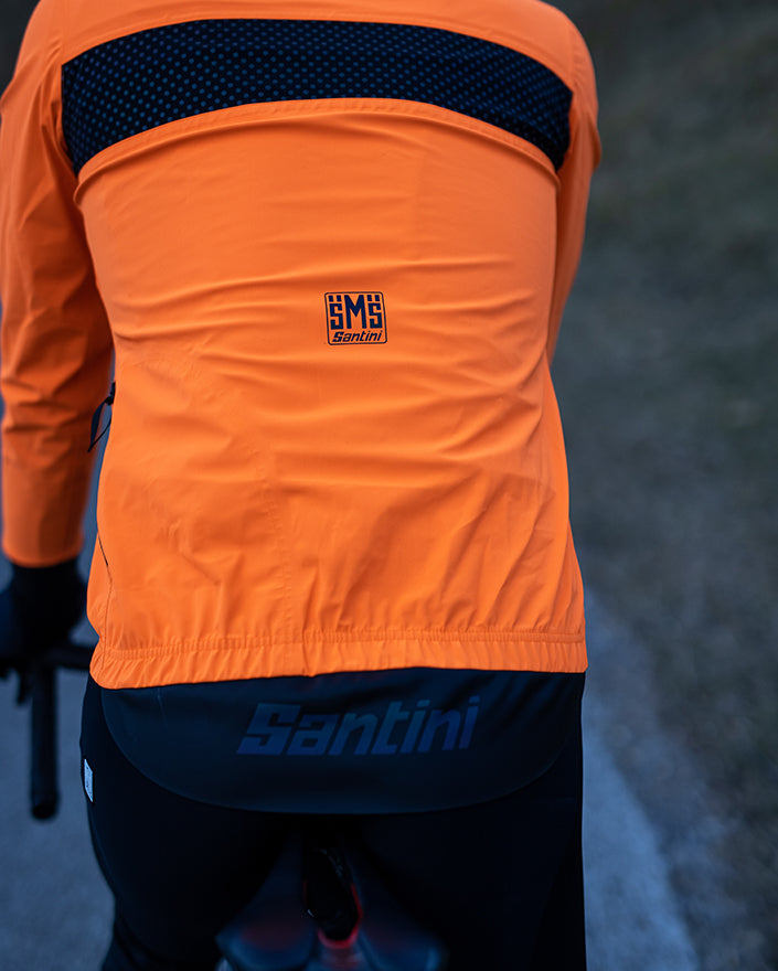 Santini GUARD MERCURIO TERMOWELDED Yağmurluk ve Rüzgarlık Bisiklet Ceketi 1W50775GUARDMERC