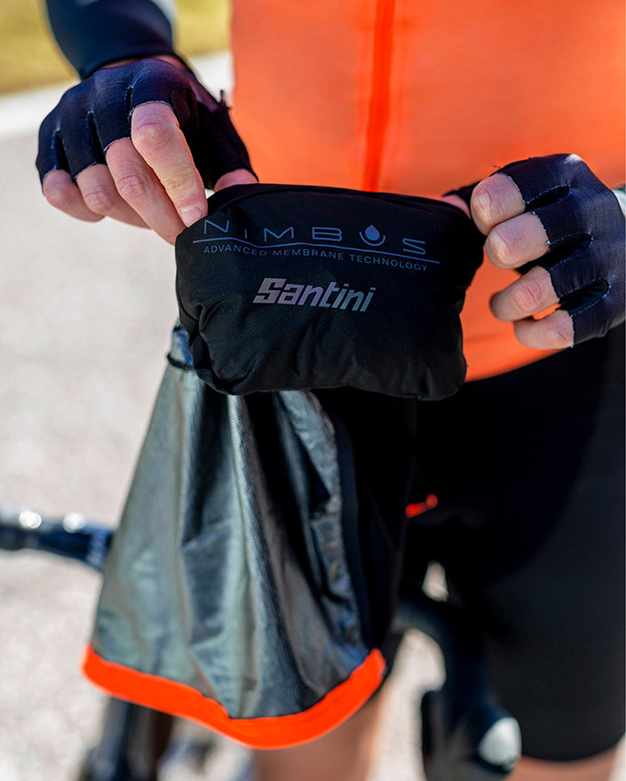 Santini GUARD NIMBUS Waterproof Windbreaker Raincoat Vest 1W55175GUARDNIMB