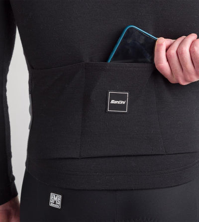 Santini Impetus Terranova Kışlık Yün Bisiklet Forması 4M216075CIMPET