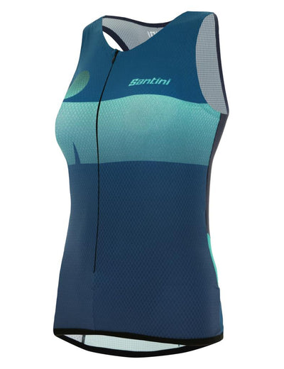 Женская майка для триатлона Santini Ironman Audax Design Tritop For Lady 9I6500AUDAX