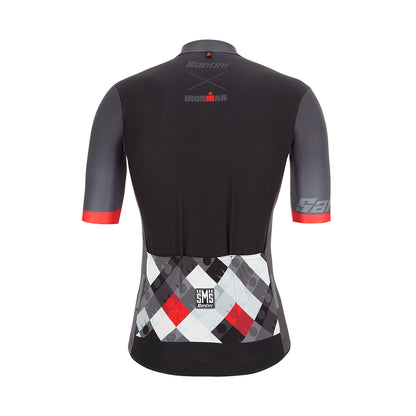 Santini Ironman SS Jersey Men's Short Sleeve Jersey 9I94075RVIS Ironman VIS Design
