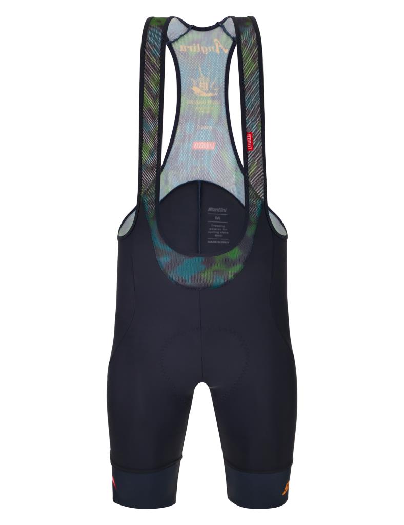 Santini La Vuelta Angliru Men's Cycling Tights with Suspenders RE1075FBLV23ANGL
