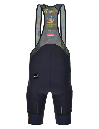 Santini La Vuelta Angliru Men's Cycling Tights with Suspenders RE1075FBLV23ANGL