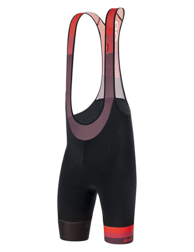 Santini LA VUELTA BURGOS Stage Cycling Erkek Askılı Bisiklet Taytı RE1075GITBURGO