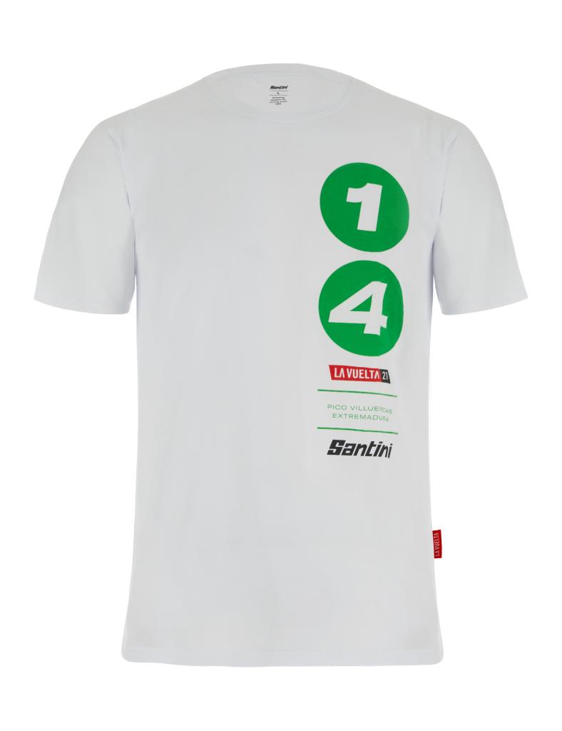 Santini La Vuelta Extremadura Design Tişört RE499COTXDURA