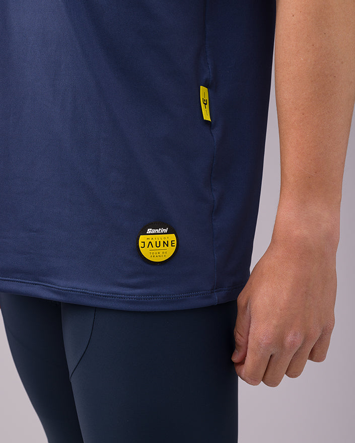 Santini LE MAILLOT JAUNE Technical Training T-Shirt MJ499GLLALLEZ 