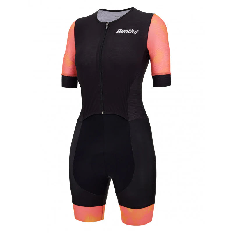 Santini LEAF Triathlon Kadın Trisuit 9C774LIMGLEAF