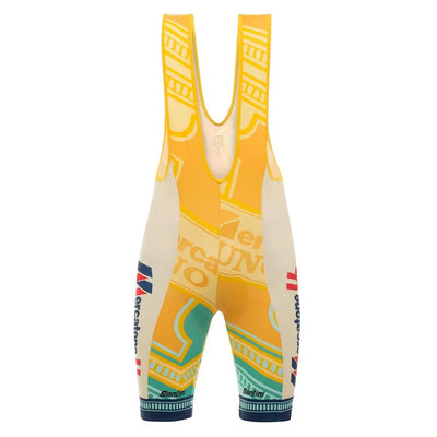 Santini MERCATONE UNO Design Erkek Askılı Bisiklet Taytı RE1071MAX7ME