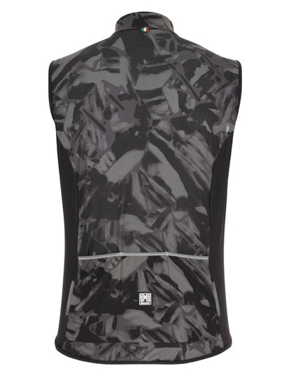 Santini Nebula Gravel Wind Vest Erkek Rüzgarlık Yelek 0M54275NEBULGRAV