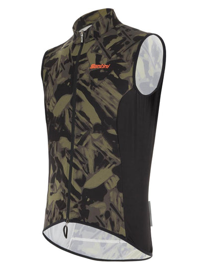 Santini Nebula Gravel Wind Vest Erkek Rüzgarlık Yelek 0M54275NEBULGRAV